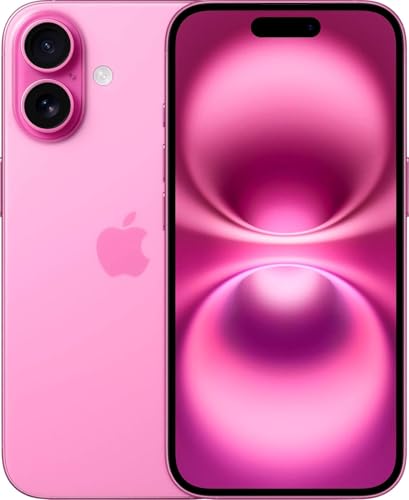 Apple iPhone 16 Pink with a 6.1-inch Super Retina XDR OLED display