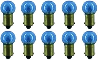 CEC Industries #1895B (Blue) Bulbs, 14 V, 3.78 W, BA9s Base, G-4.5 shape (Box of 10)
