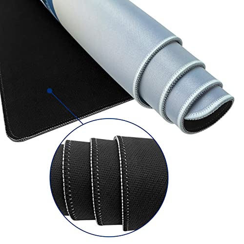 Sosolong Gaming Mouse Pad For Men Boys,15.7"* 35.4" Xxl Large Size Desk Pad For Men, Mountain Adventure Desk Pad For Office Accessories, Large Size Desk Decor For Home Work... #TOP5