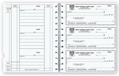 The Newport Deskbook, 3-On-A-Page Compact Size Checks