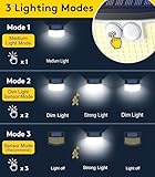 Solar Lights Outdoor Garden 248 LED Solar Security Light 3 Motion Sensor Modes and 270 Wide Angle Lighting IP65 Waterproof Outside Solar Powered Wall Lights for Fence Front Door Yard Garage 4 Pack - Image 3