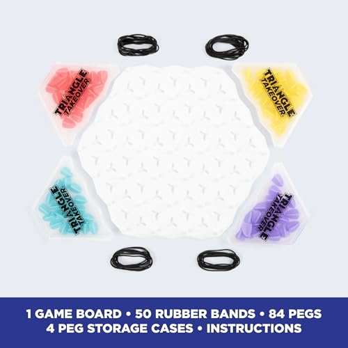 Triangle Takeover juego de mesa para 2 jugadores edad 8+ miniatura 4