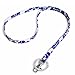 Gorgeous Vera Bradley Lanyard Necklace Strap in Cobalt Tile