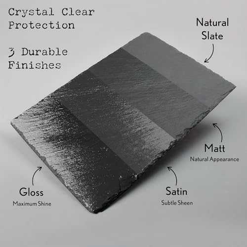 Guild Lane Satin Clear Top Coat - Non-Yellowing Protective Acrylic Paint Sealer for Easy Application, Exceptional Coverage - Multi-Surface, Non-Toxic Clear Waterproofing Paint - 500ml