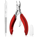 Pince à Ongles d'orteil, Pince Coupe Ongle Pied Professionnel, Coupe Ongles ou Ncarnés, Pour Épais Orteils Fungus, Pince Ongle Incarné, Précision Coupe Ongle - Ciseaux à Ongles Avec Lime à Ongles