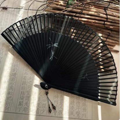 Chinese Style Cheongsam Folding Fan Japanese Style Hand Fan Summer N Cloth Fan M