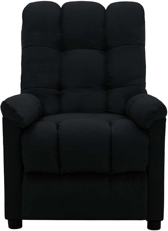 Recliner,Comfy Chair,Sofa Chair,Home Recliner Chair,Lazy Boy Recliner,TV Armchair,Home Theater Seating,for Living Room, Bedroom, Office, Black Fabric