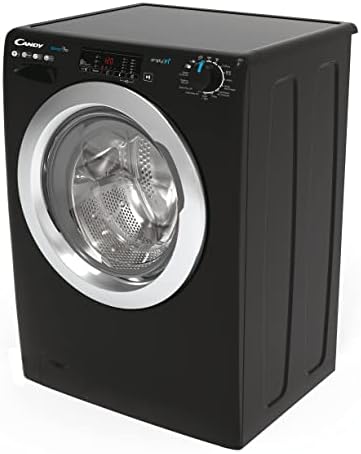 Candy Smart Pro CSO1493TWCBE, Free Standing Washing Machine, WiFi Connected, 9 kg Load, 1400 rpm, Black, Amazon Exclusive