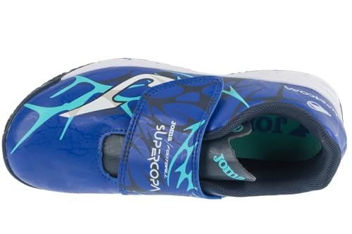 Chaussures de futsal Joma Super Copa 2504 Royal Indoor Enfant - vue 7