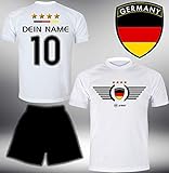 Wir bedrucken Ihr Deutschland Trikot + eigener Name + Spielernummer