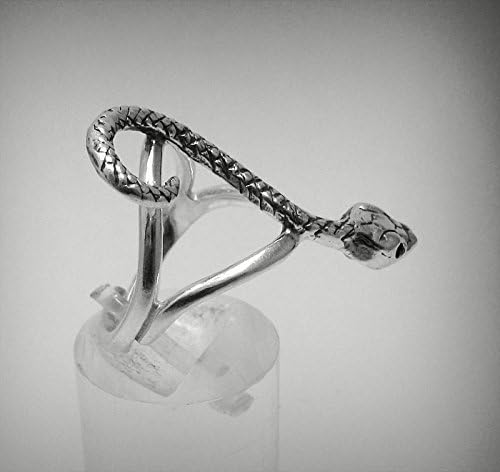 Bague serpent argent 925 ajustable éclat de l'orfèvrerie chic