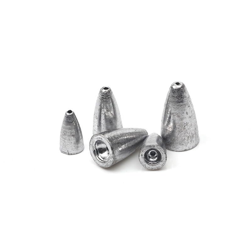Set de 5 pesos para pesca 1/8oz-1/2oz para anzuelos offset miniatura 6