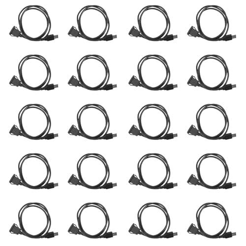 Cable de extensión USB para coche empotrable panel de instrumentos adaptador alargador 1M