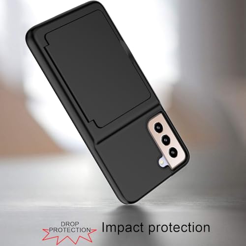 Coque Samsung S21 Plus antichoc militaire à porte coulissante cachée