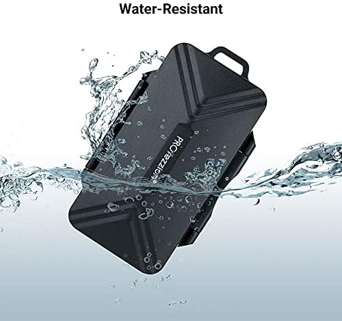 PROfezzion 24 Slots Water-Resistant Protective Memory Card Case Holder with Customized Interior for 12 SD Cards+12 CFexpress Type A Cards
