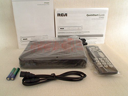Rca Dta809 Dtv Digital Tv Converter Box #TOP3