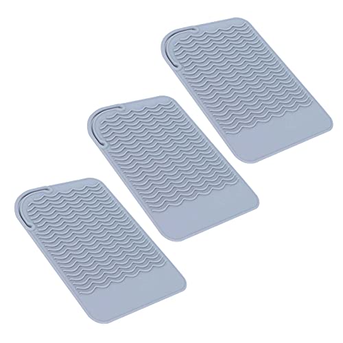 Almohadilla de silicona térmica multiuso 3 piezas gris miniatura 3