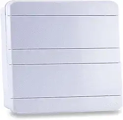 Force Line - Quadro Distribuicao 16 Disjuntores Din Branco - Embutir