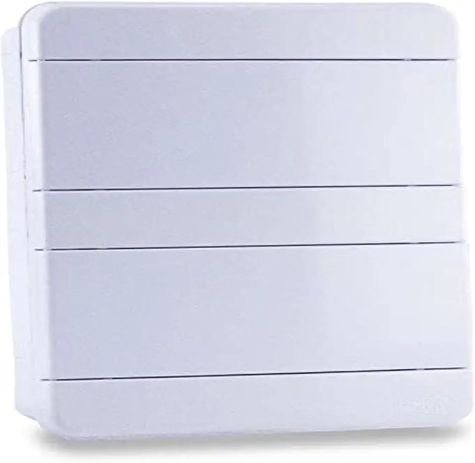 Force Line - Quadro Distribuicao 16 Disjuntores Din Branco - Embutir