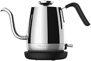 KitchenAid KEK1025SS Precision Gooseneck Electric Kettle, 1 Liter, Stainless Steel