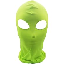 قناع VIGUEUR Halloween Alien، قناع زي كامل الوجه ثلاثي الأبعاد للبالغين، ET Cosplay