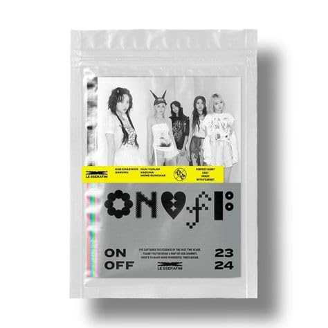 Amazon.co.jp: ONLINE特典 LE SSERAFIM ON OFF 23 24 ルセラフィム公式