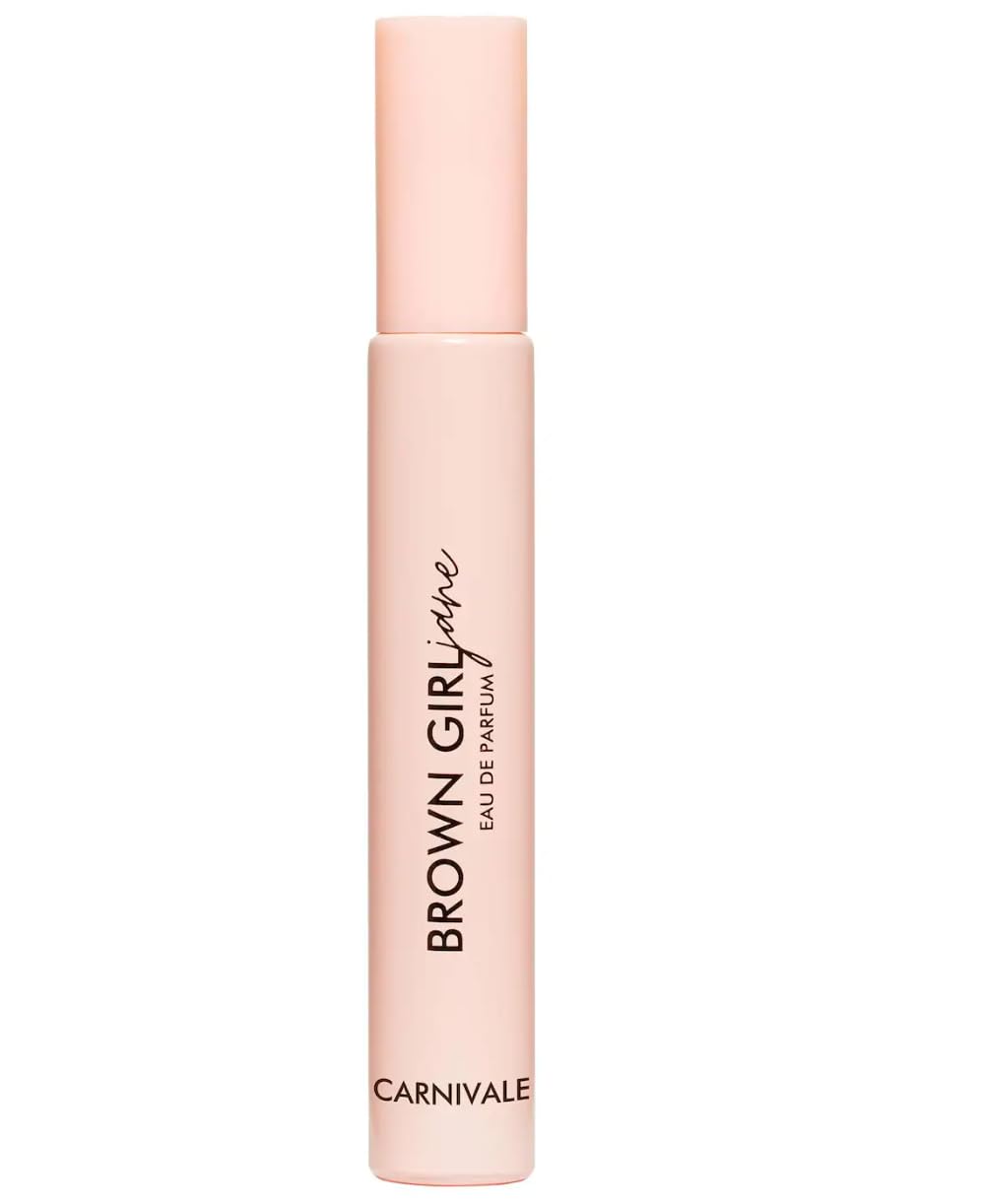 BROWN GIRL Jane High Tea Eau de Parfum for Women, Pink Chai & Madeleine Pastry with Whipped Milk and Warm Amber, Soft Sweet Gourmand Perfume, Long-Lasting, 10ml / 0.34 fl oz