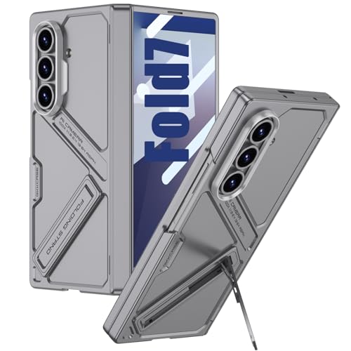 Coque Galaxy Z Fold 7 avec béquille réglable et film écran intégré