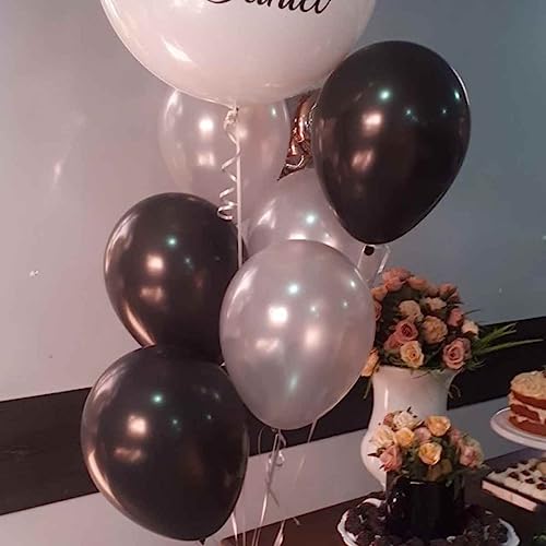 Balão Bexiga Metalizado 9 Polegadas 25 Un Decoração de Festa Aniversario