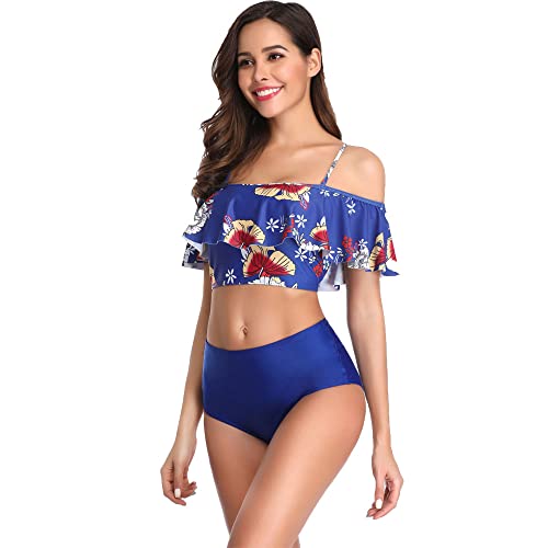 High Waisted Bikini Bathing Women Thong Bikini Swimsuit for Women Split 2-Piece Set4