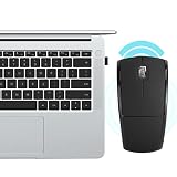 Bnineteenteam Mysz Bezprzewodowa ZD-01 2,4G, Ergonomiczna, Przenośna Konstrukcja z Odbiornikiem USB do Laptopów i Notebooków, Idealna do Biura i Gier