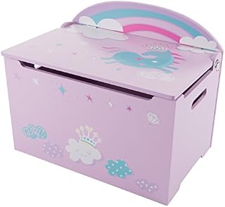 Hey! Play! Toy Box-Storage Bench Seat - Kids-Organization Chest-Toys, Stuffed Animals, Clothes, Blankets-Bedroom