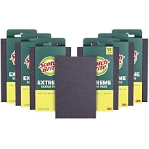 Scotch-Brite Advanced Extreme Scrub, Ideal for Grills and Grates, 12 Scour Pads