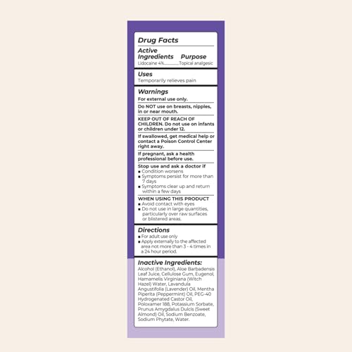 Lansinoh 4% Lidocaine Perineal Spray, Pain Relief for Postpartum Care, 3.5 Ounces - Thumbnail 2