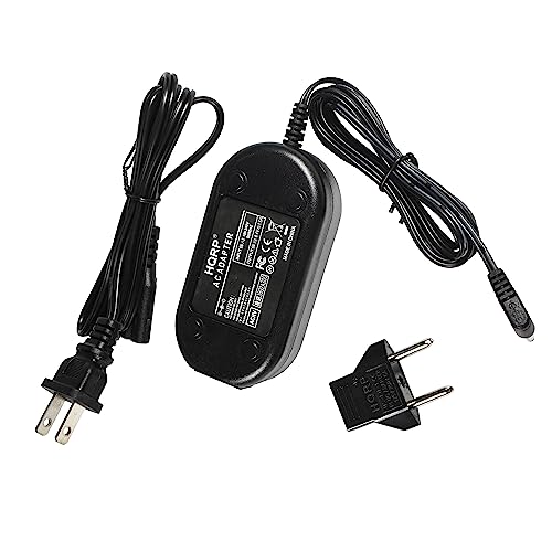 HQRP AC Power Adapter for Samsung SC-L810 / SCL810 Camcorder - (incl. USA Plug & Euro Adapter)