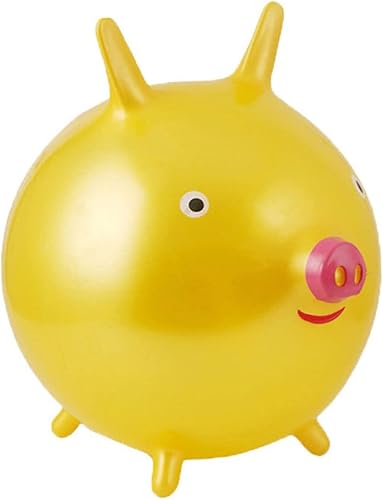 Miniatura 3 de TOYANDONA Juguete de niña 2pcs Bouncing Ball Handle Cartoon Niño PVC Juguetes para niños