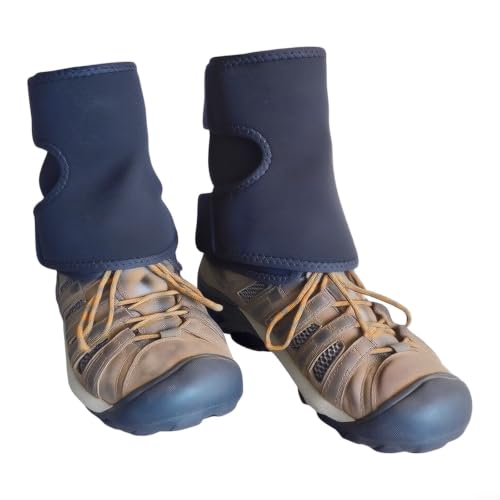 Black Waterproof Leg Gaiters 65g Lightweight