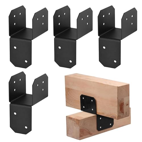 Soportes de madera para postes con anclajes de acero de alta resistencia estructural
