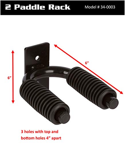 Suspenz 2-Paddle Rack, Black #TOP2