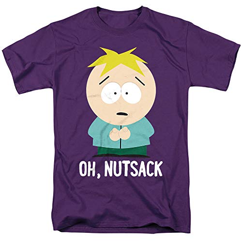 T-shirt South Park Oh Nutsack XXL violet : fini les vêtements geeks trop serrés