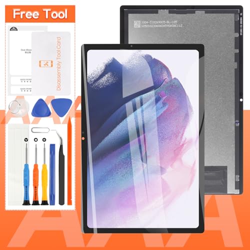 Réparer un écran tactile SM-X200 cassé grâce au kit de rechange noir