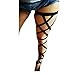 Produktbild BodyHss Damen Harness Strumpfband mit hoher Taille Mesh-Gürtel-Set Fetival/Dance/Fashion Kleid Übergröße