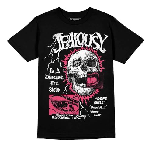 Image of DopeSkill Halloween Graphic Tee Streetwear Hip Hop Hypebeast Unisex T-Shirt Sneaker Colour Matching Shirts Spooky Graphic