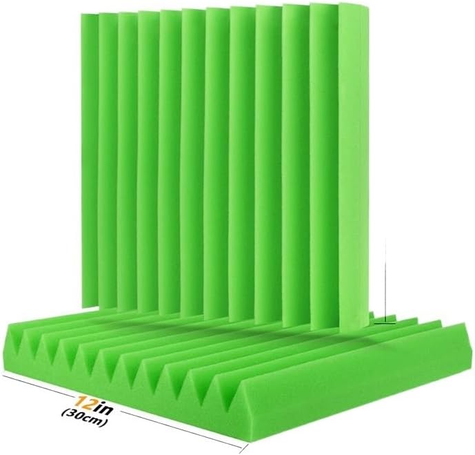 Paneles de espuma Aislamiento Acústico Para Casas, Estudio De Música De Absorción Para Paneles De Pared, Resistentes A Las Llamas, Absorben El