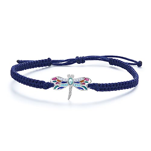 Bracelet papillon en argent massif 925 et symboles celtiques durables pour femme