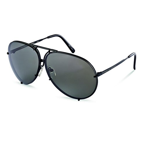 Porsche Design P'8478 P8478 D 66mm Gunmetal Aviator Sunglasses W/Extra Lenses2