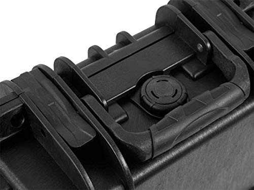Estuche Resistente a Agua y Golpes 10"x8"x4" Negro miniatura 7