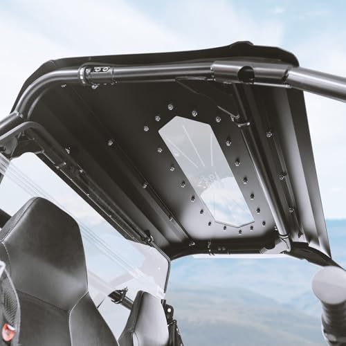 KEMIMOTO UTV Aluminum Roof with Fixed Sunroof Compatible with 202...