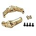 XSYGO Brass Caster Blocks C-Hubs Front Counterweight for 1/18 RC Crawler TRX4M Upgrade Parts (2pcs)
