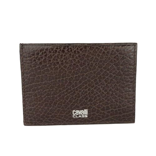 Portefeuille marron homme Cavalli Class en cuir idéal pour vos déplacements quotidiens